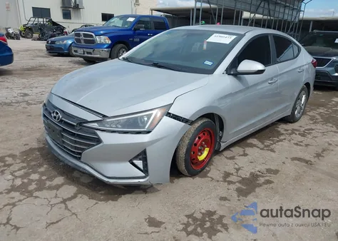 2019 Hyundai Elantra Sel из США, поврежденный, VIN KMHD84LF9KU737335